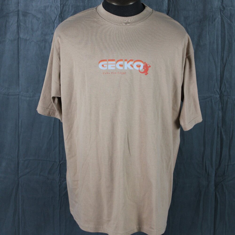 Retro Surf Shirt - Gecko Surf Cabo San Lucas Crazy T-shirt - Men's XL (NWT) $75.